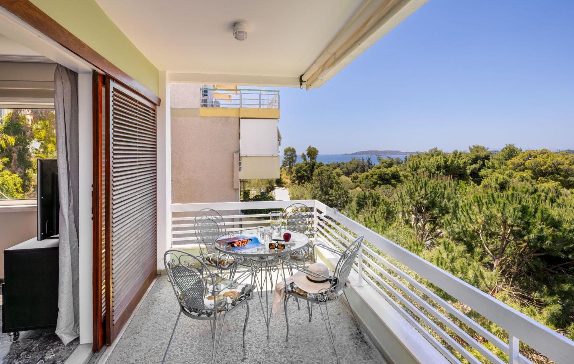 Appartamento Seaside Secret By Blupine Atene Esterno foto