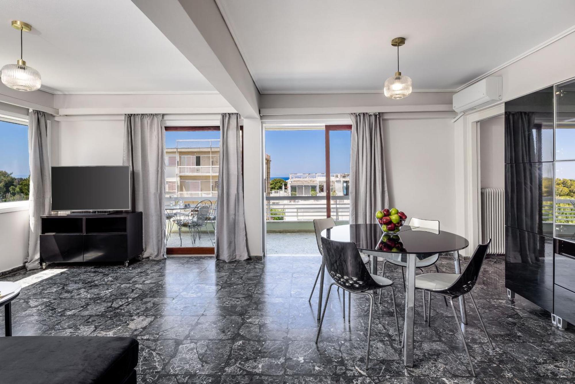 Appartamento Seaside Secret By Blupine Atene Esterno foto
